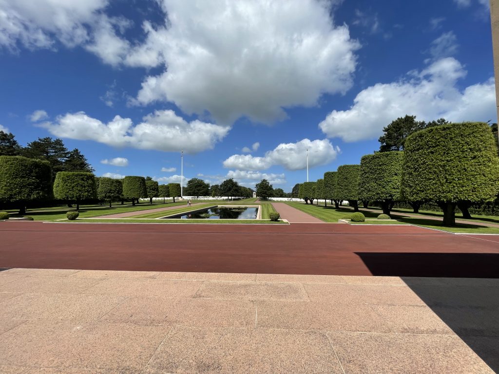 Omaha Beach cemetary